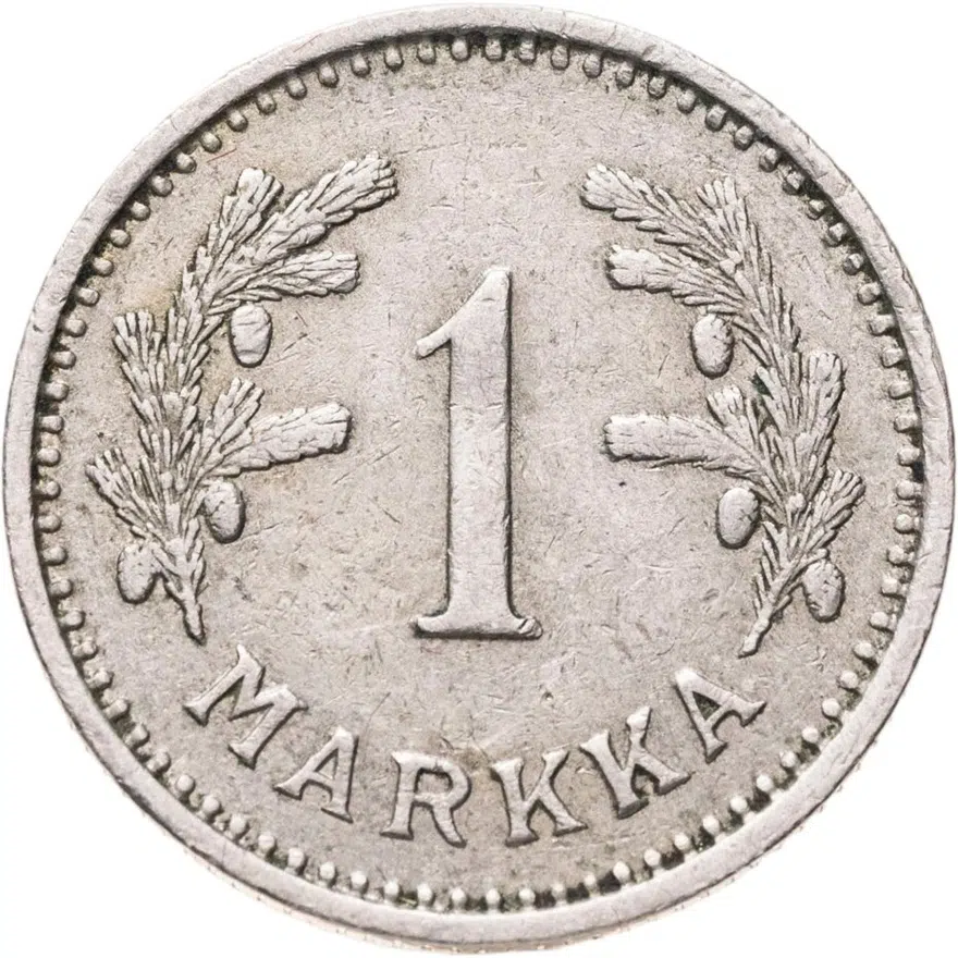 Финляндия 1 марка (markka) 1931
