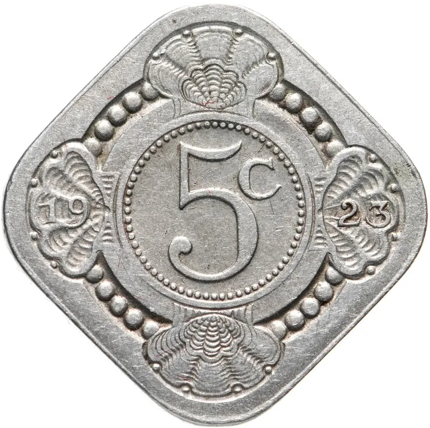 Нидерланды 5 центов (cents) 1923