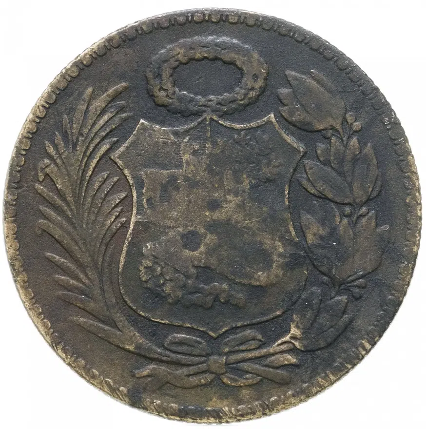 Перу 1/2 соля (sol) 1941, реверс