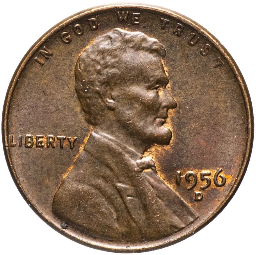 США 1 цент 1944-1958, аверс