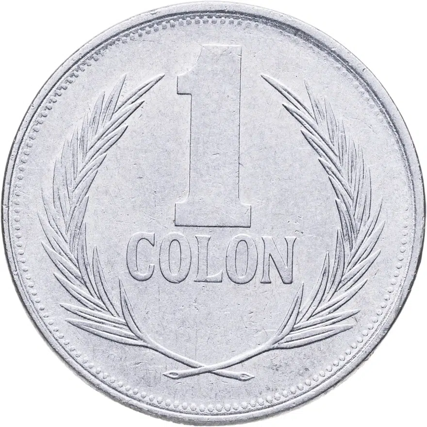 Сальвадор 1 колон (colon) 1988