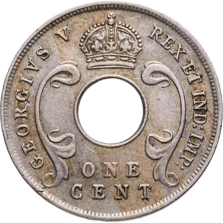 Британская Восточная Африка и Уганда 1 цент (cent) 1913
