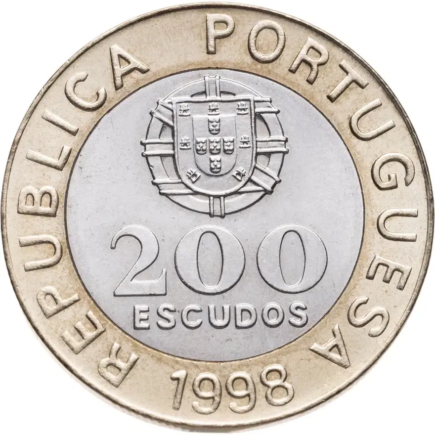 Португалия 200 эскудо (escudos) 1998, аверс