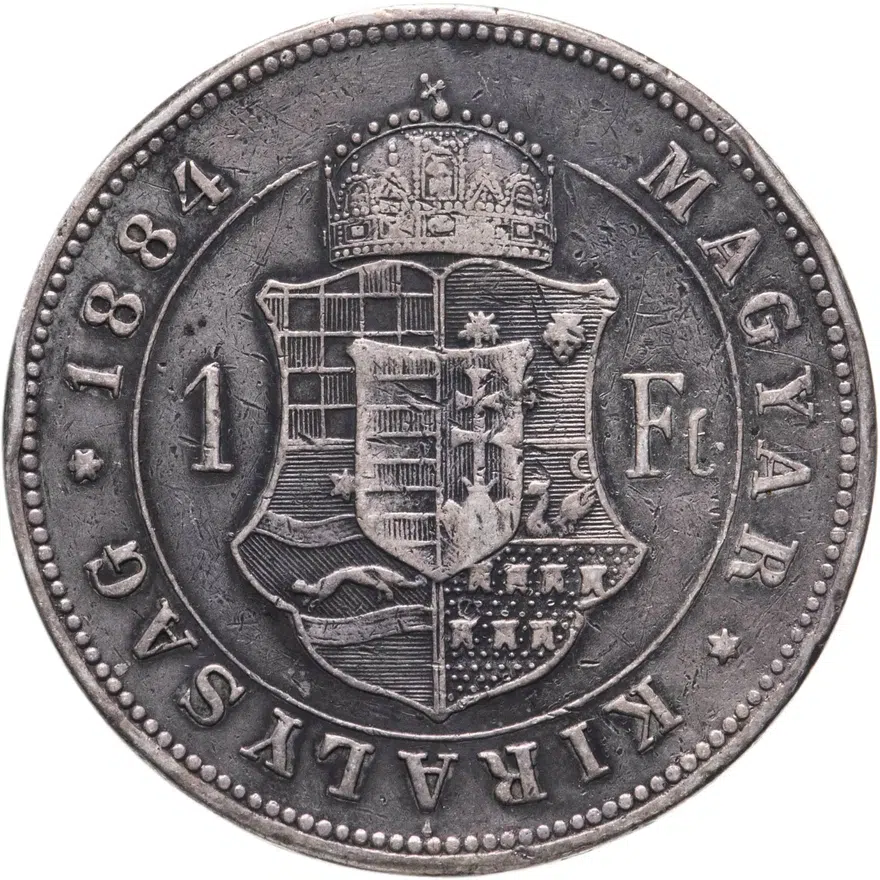 Венгрия 1 форинт (forint) 1884
