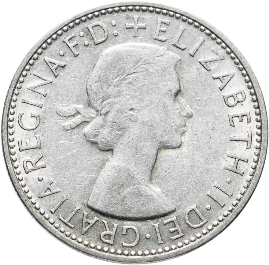 Австралия 2 шиллинга (флорин, shillings) 1960, реверс