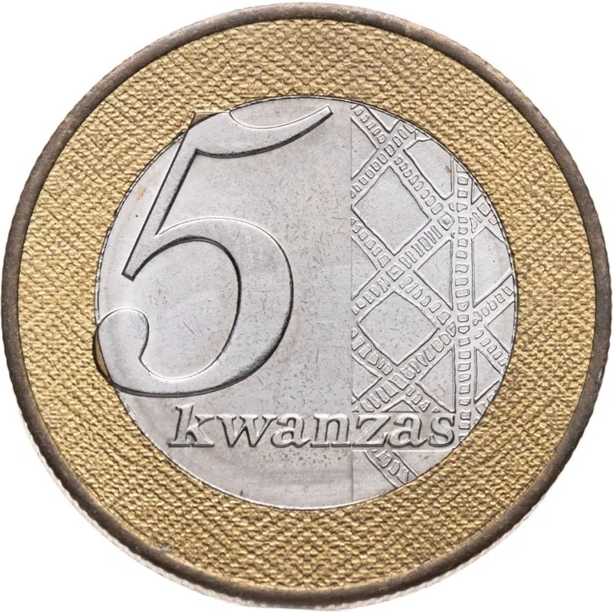 Ангола 5 кванз (kwanzas) 2012