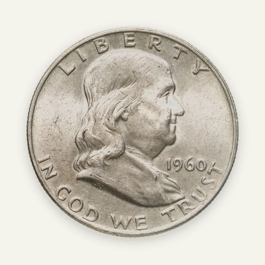 США 50 центов (1/2 доллара, half dollar) 1960, аверс