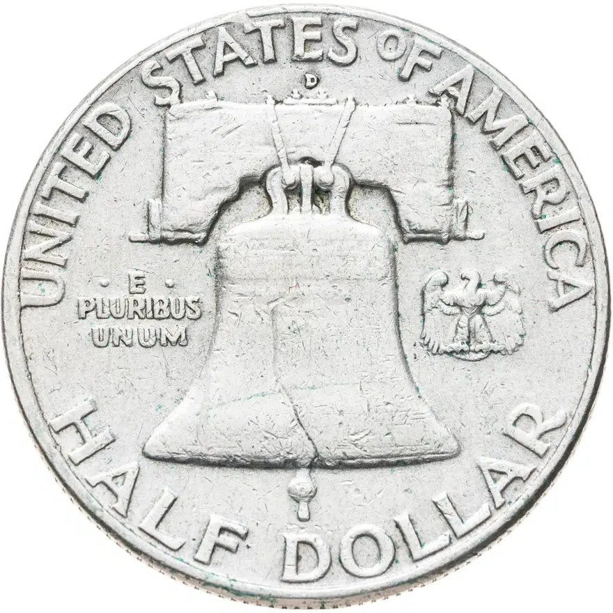 США 50 центов 1961 "D", реверс