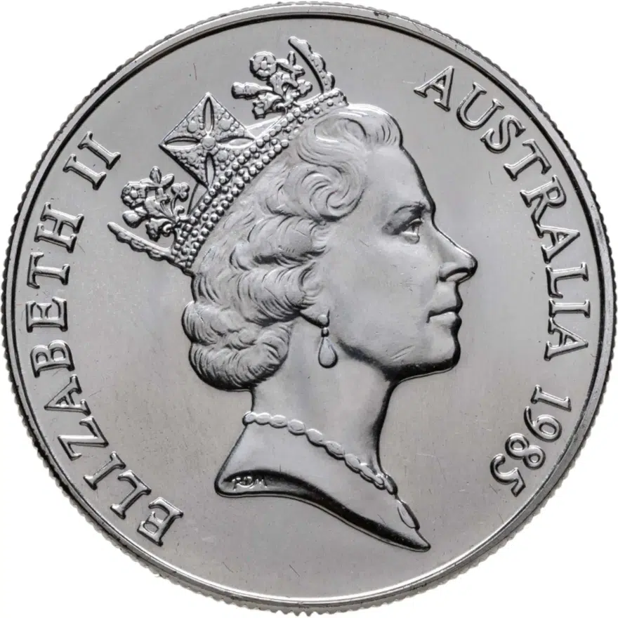 Австралия 10 долларов (dollars) 1985  150 лет Австралии - штат Виктория, реверс