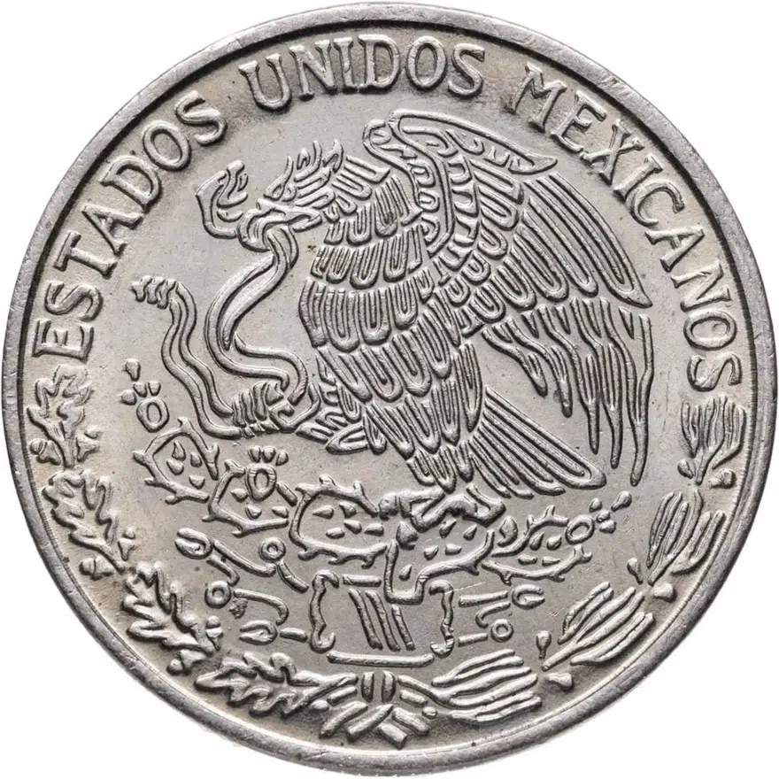 Мексика 1 песо (peso) 1982, реверс