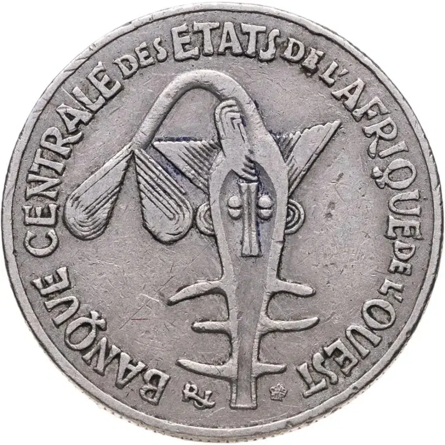 Западная Африка (BCEAO) 50 франков (francs) 2004, реверс