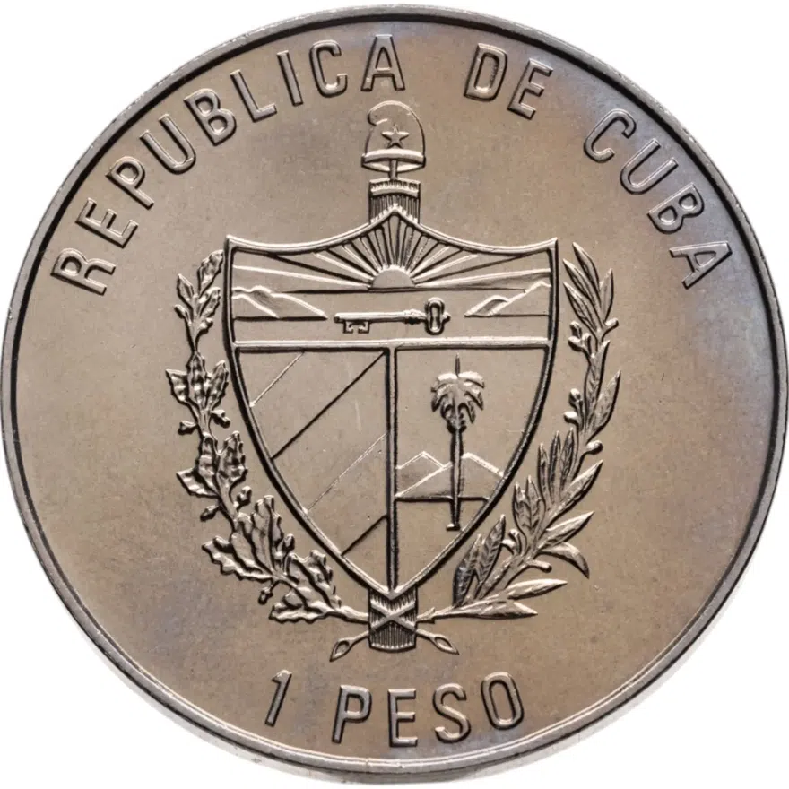 Куба 1 песо (peso) 2000  Новое тысячелетие - Голубь, реверс