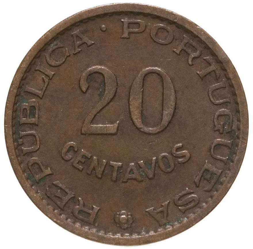 Сан-Томе и Принсипи 20 сентаво (centavos) 1962