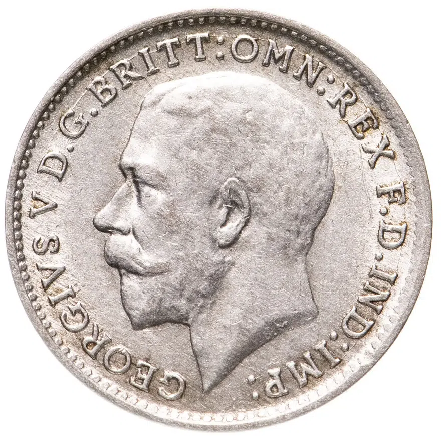 Великобритания 3 пенса (pence) 1920, реверс