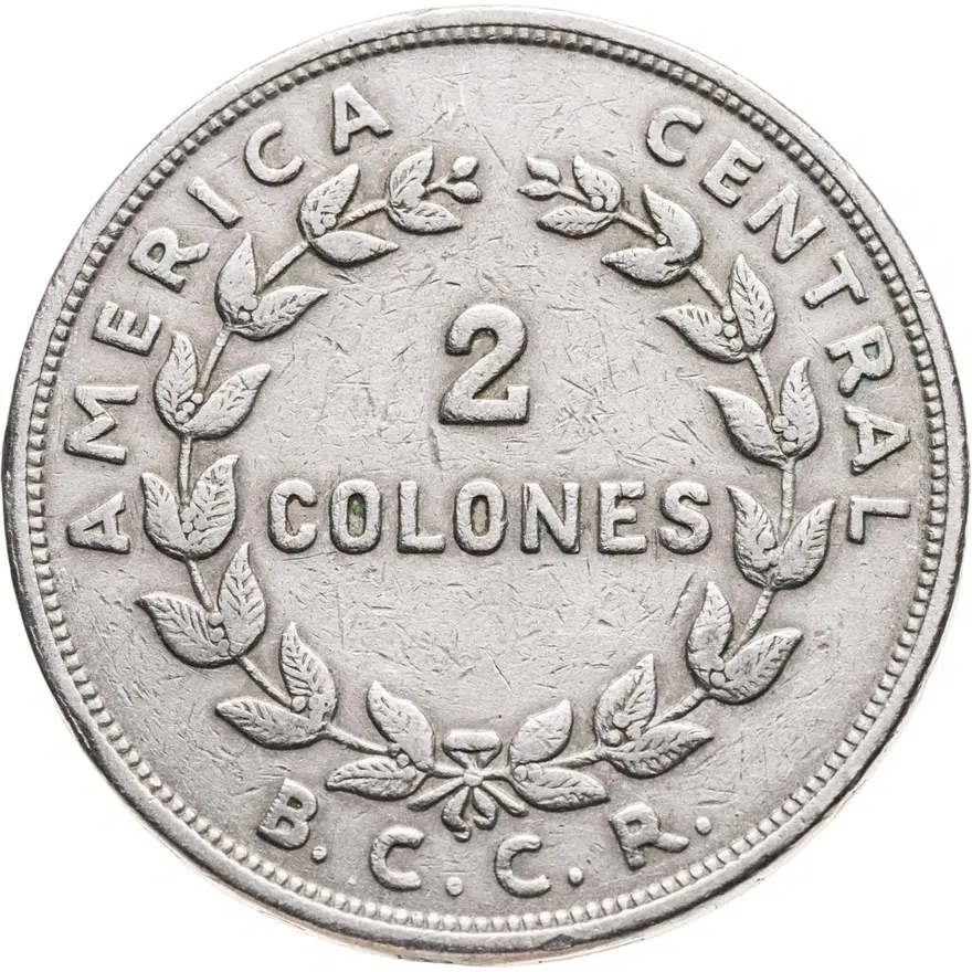 Коста-Рика 2 колона (colones) 1970