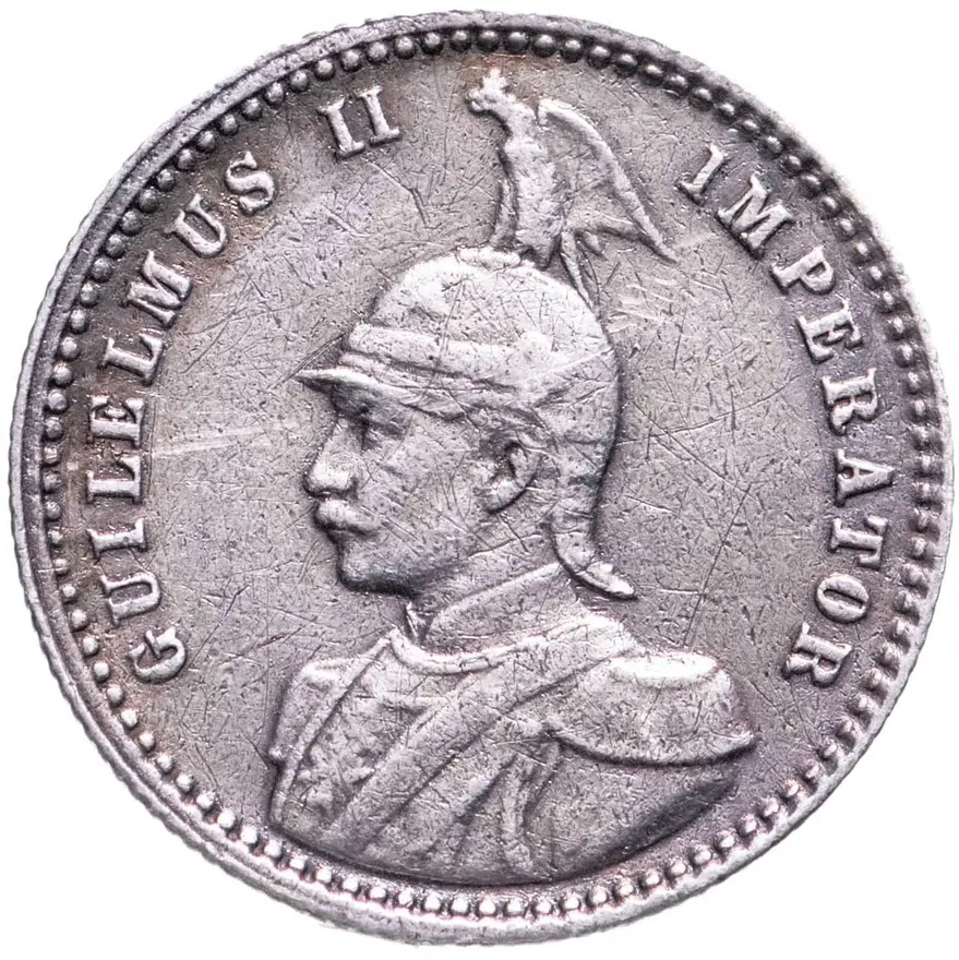 Германская Восточная Африка 1/4 рупии (rupee) 1914, реверс