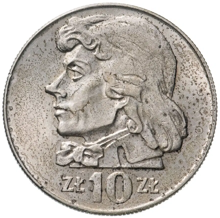 Польша 10 злотых (zlotych) 1969 "Тадеуш Костюшко", аверс