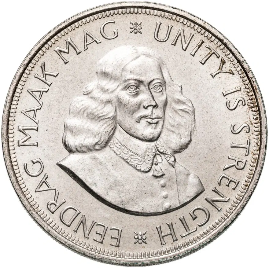 ЮАР 50 центов (cents) 1964, реверс