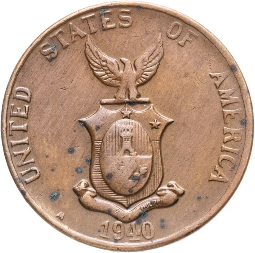 Филиппины 1 сентаво (centavo) 1940