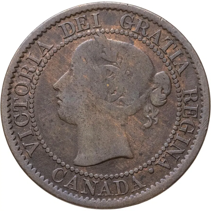 Канада 1 цент (cent) 1859, реверс