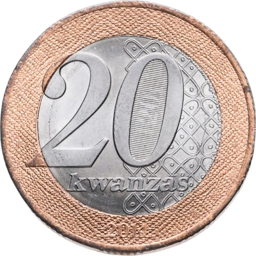 Ангола 20 кванз (kwanzas) 2014