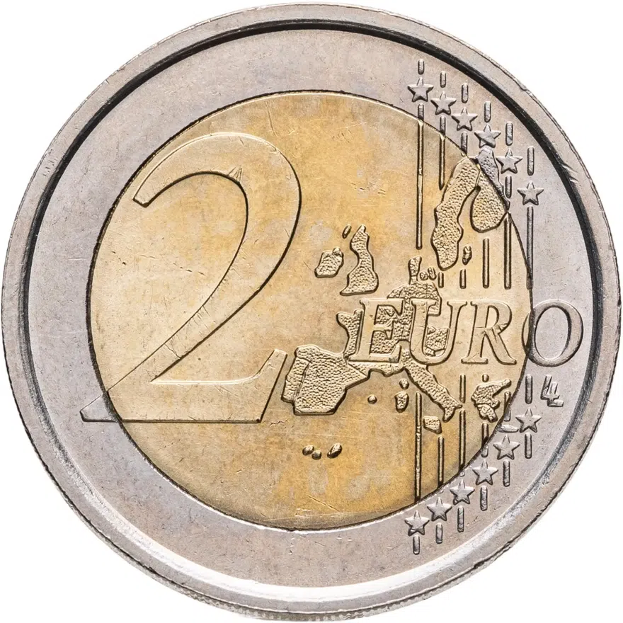 Италия 2 евро (euro) 2005 "Годовщина принятия конституции Европейского Союза", реверс