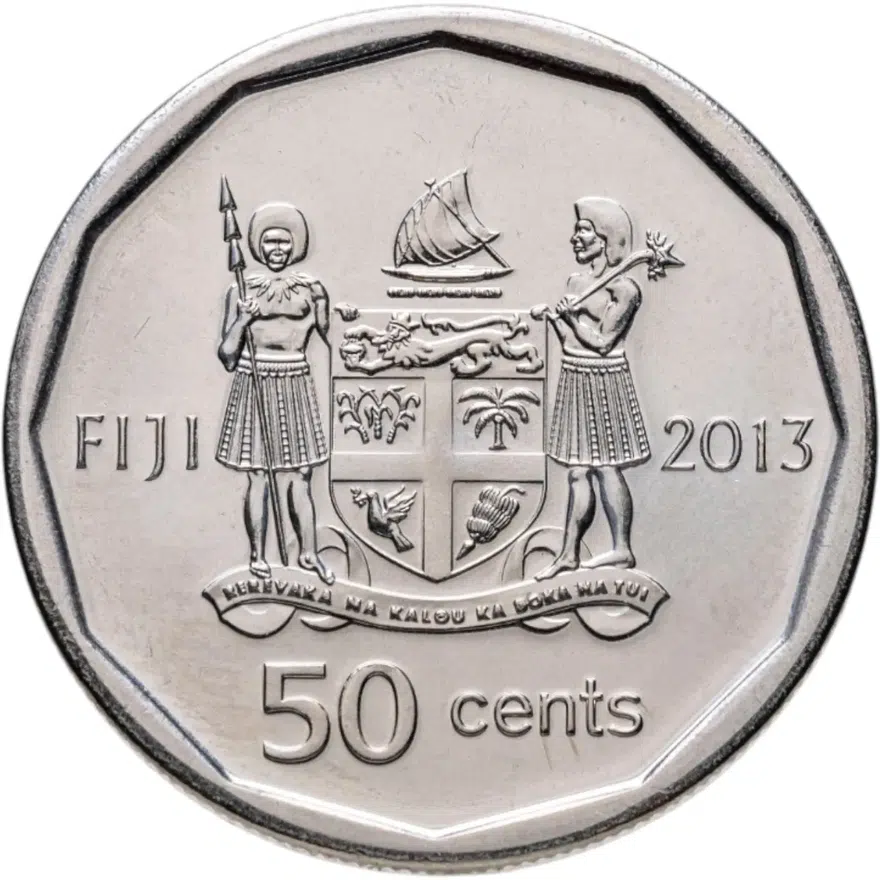Фиджи 50 центов (cents) 2013 Паралимпиада 2012 - Илиеза Делана