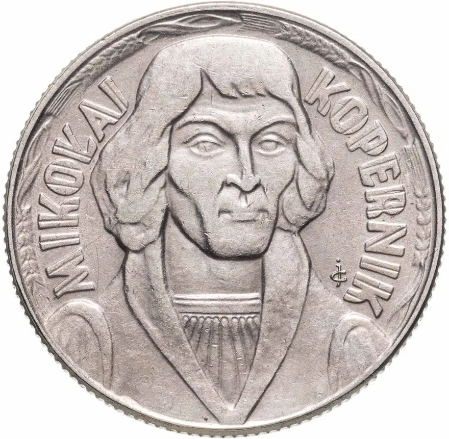 Польша 10 злотых (zlotych) 1959  Николай Коперник