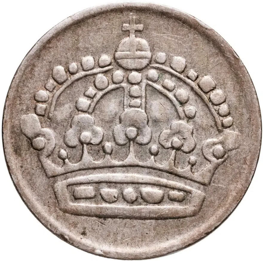 Швеция 50 эре (ore) 1961, реверс