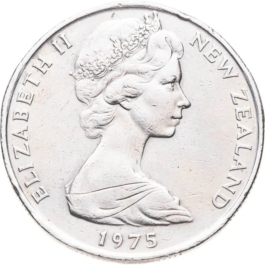 Новая Зеландия 50 центов (cents) 1975