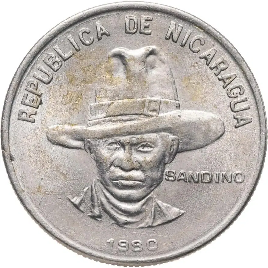 Никарагуа 1 кордоба (cordoba) 1980