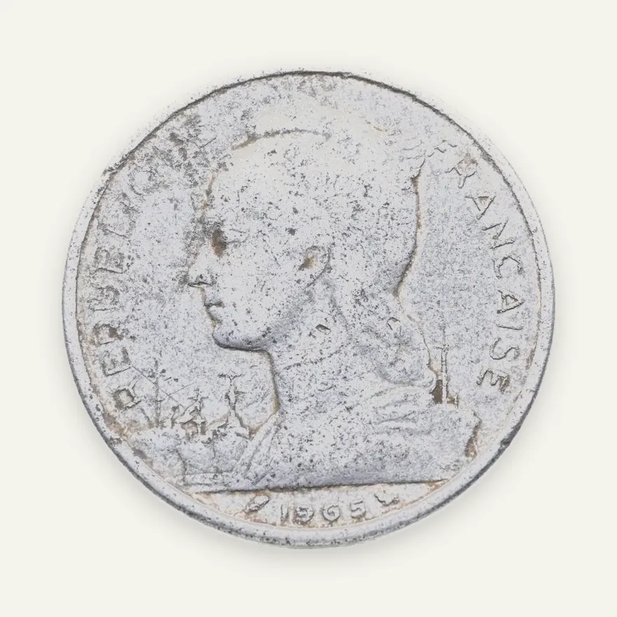 Французское Сомали 5 франков (francs) 1965, реверс