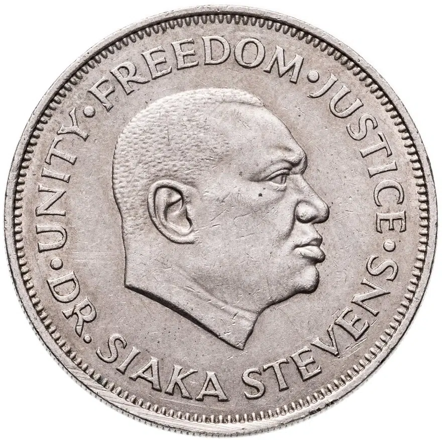 Сьерра-Леоне 50 центов (cents) 1972, реверс