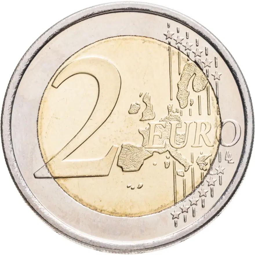 Люксембург 2 евро (euro) 2005 Великий герцог Анри и Великий герцог Адольф, реверс