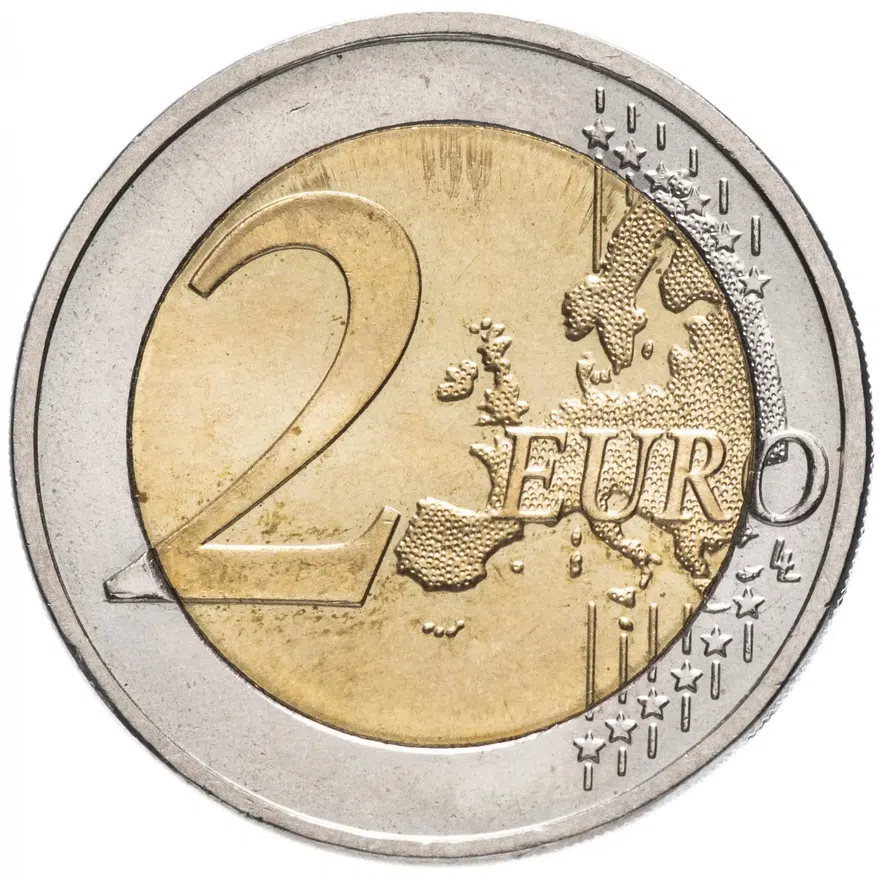 Германия 2 евро (euro) 2009 A "Федеральные земли Германии: Саар", реверс