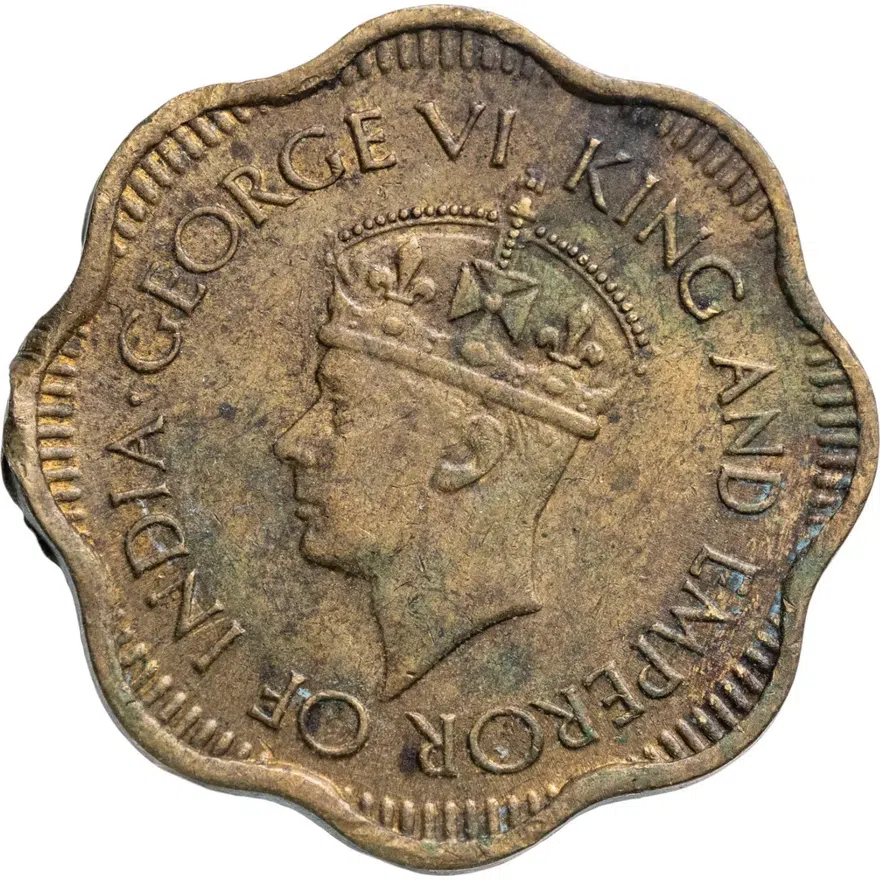 Цейлон 10 центов (cents) 1944