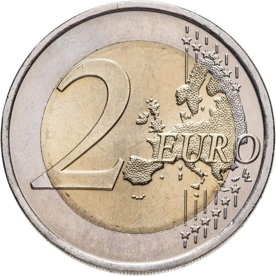 Португалия 2 евро (euro) 2007 Председательство Португалии в Евросоюзе, реверс
