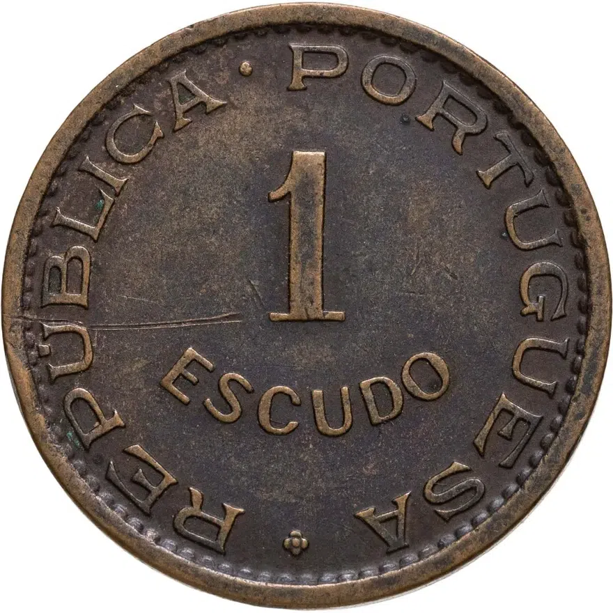 Ангола 1 эскудо (escudo) 1956