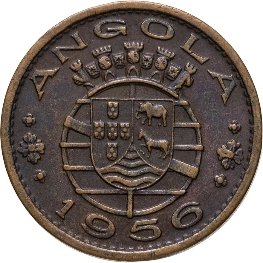Ангола 1 эскудо (escudo) 1956, реверс