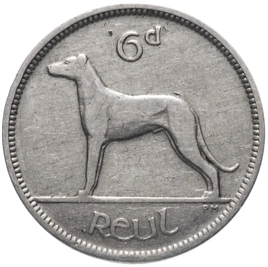 Ирландия 6 пенсов (pence) 1928