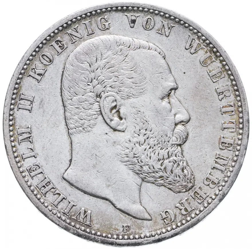 Германия (Империя) 5 марок (mark) 1903, реверс