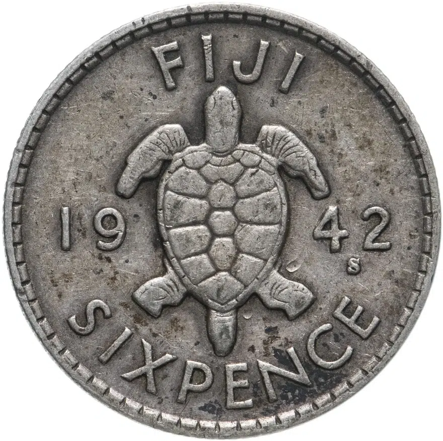 Фиджи 6 пенсов (pence) 1942