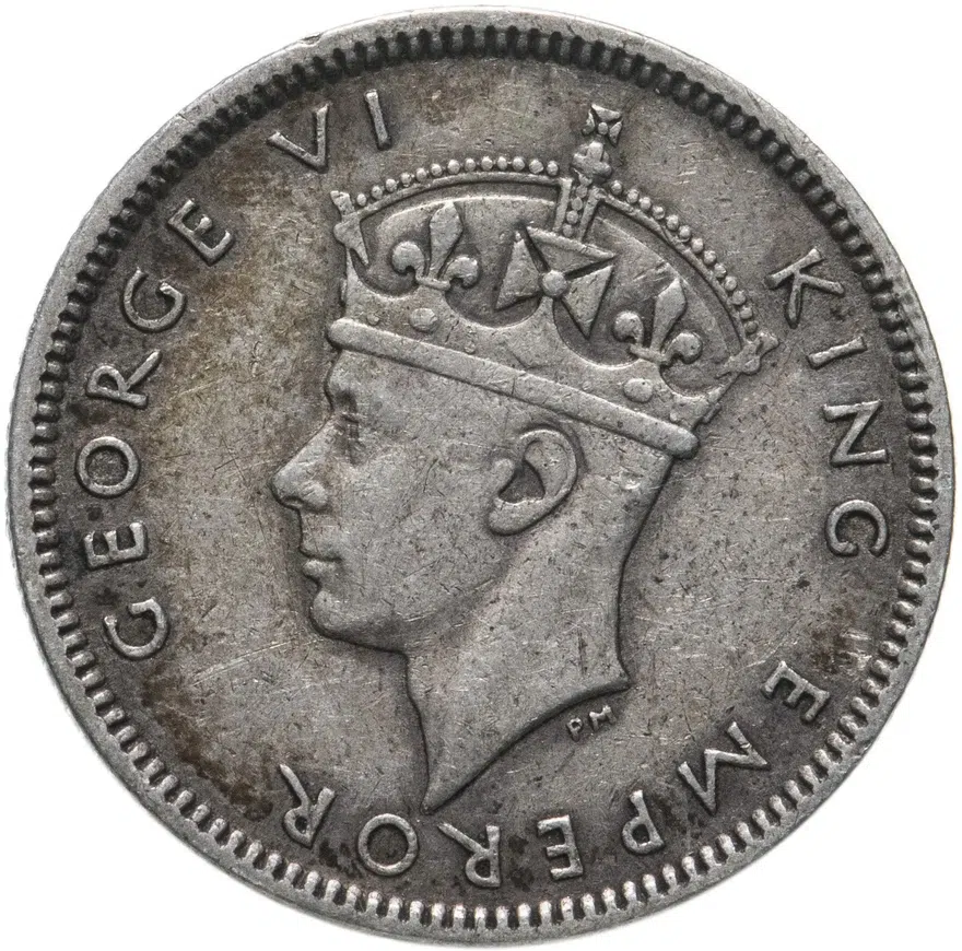 Фиджи 6 пенсов (pence) 1942, реверс