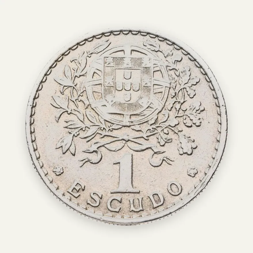 Португалия 1 эскудо (escudo) 1964, реверс