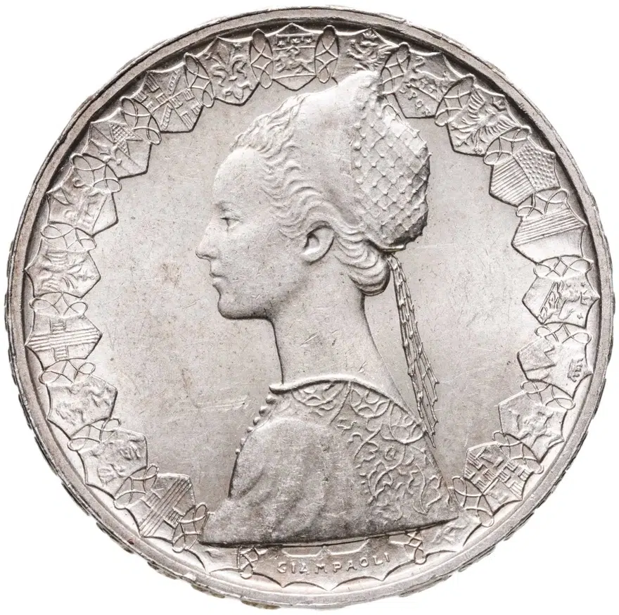 Италия 500 лир 1964