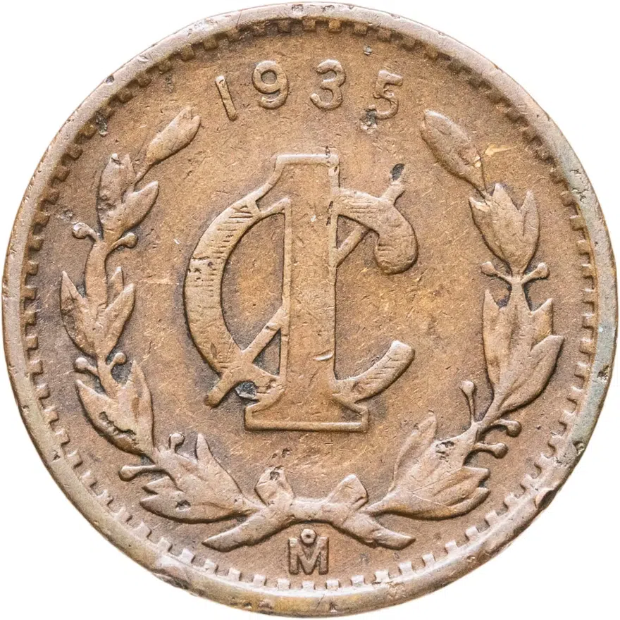Мексика 1 сентаво (centavo) 1935