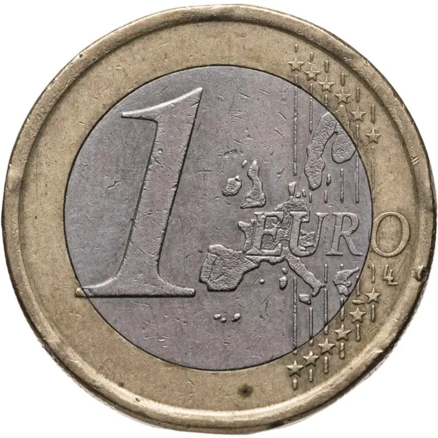 Испания 1 евро 2001