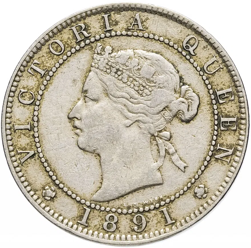 Ямайка 1 пенни (penny) 1891