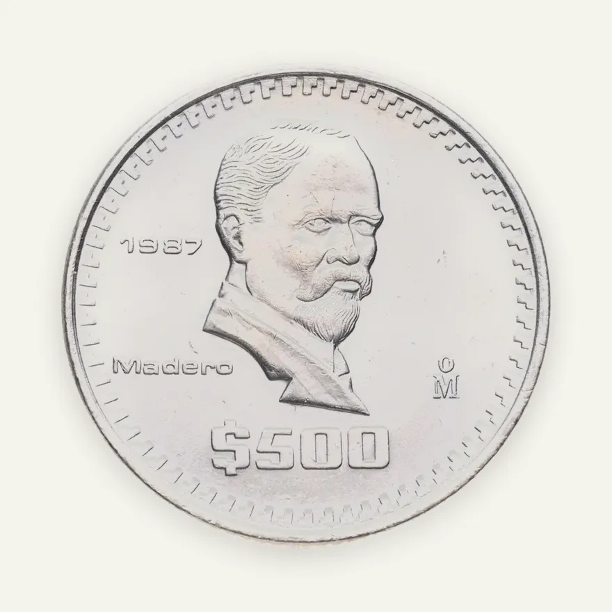 Мексика 500 песо (pesos) 1987