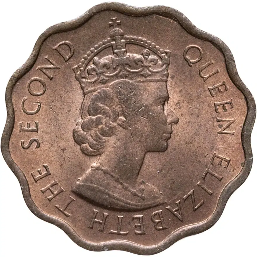 Британский Гондурас 1 цент (cent) 1965, реверс